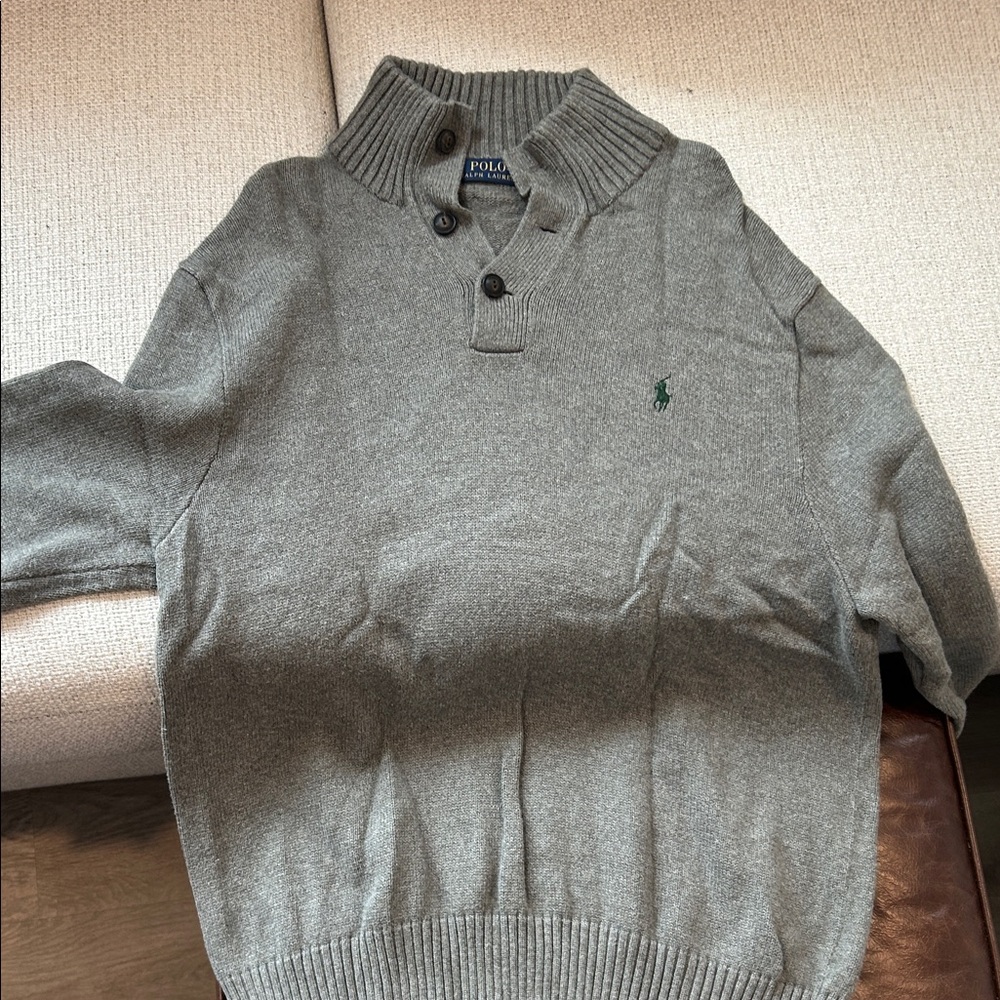 Polo by Ralph Lauren Gray Sweater